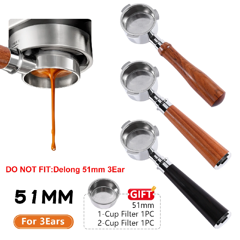 Hero Coffee Equipment - Coffee Bottomless Portafilter 51mm For Homix