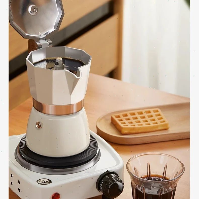 Hero Coffee Equipment - Round-bottomed Moka Pot Single Valve Small
