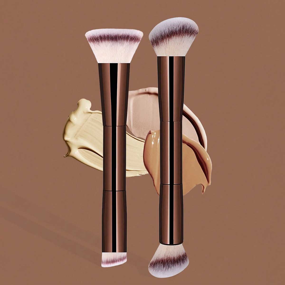 Portable Travel Dual Head Make - Group Head Brush review and price