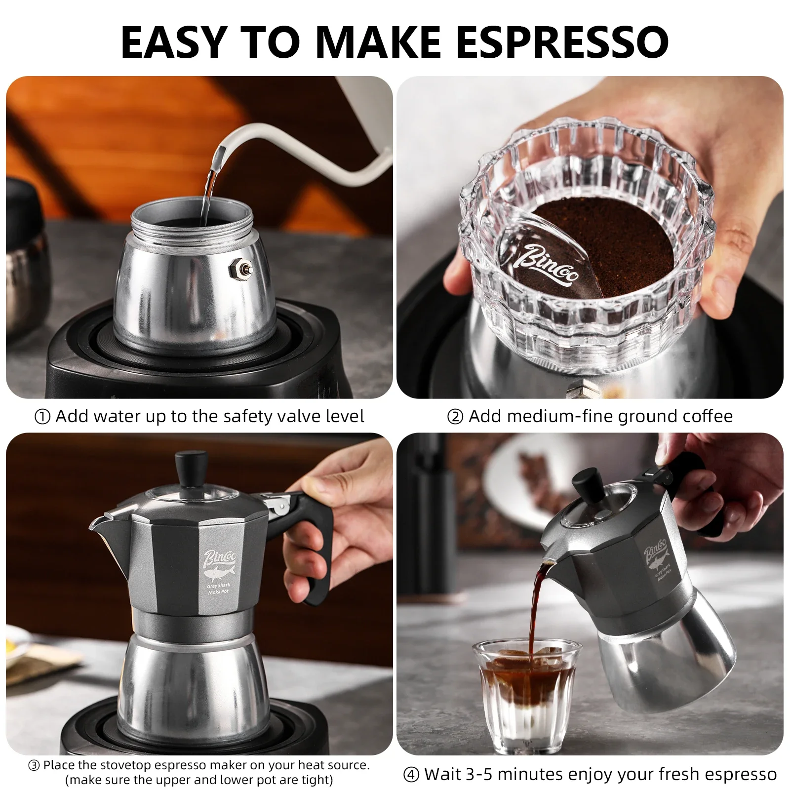 Bincoo 2 Cups Double Valve Mok - Hero Coffee Equipment review and price