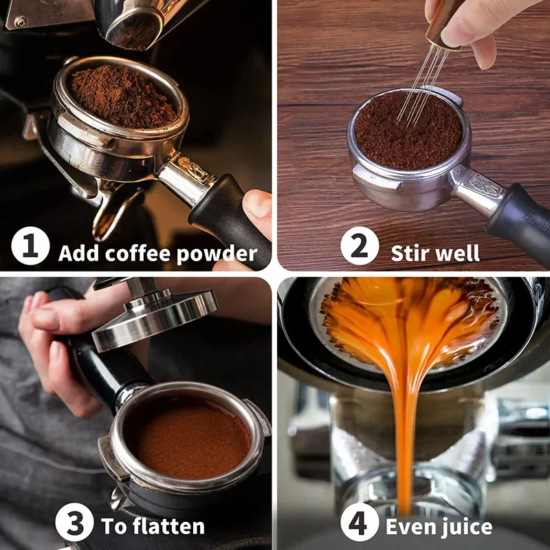 Espresso Coffee Stirrer Needle - Coffee Distribution Tool review and price