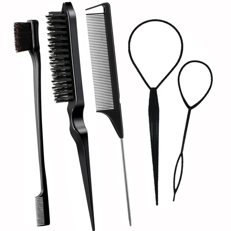 5Pcs Hairdressing Comb Set, Po - Group Head Brush review and price
