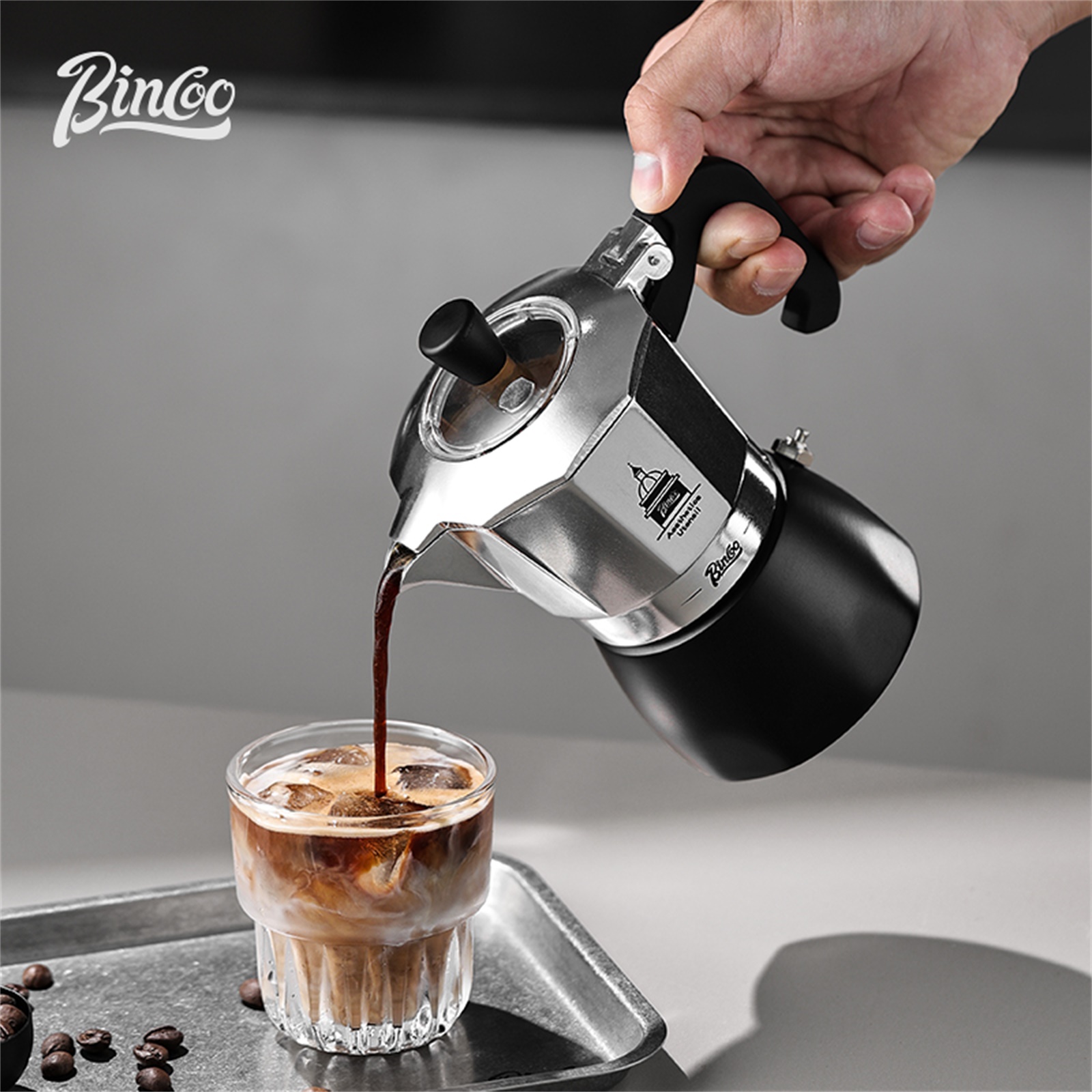 BINCOO Double Valve Moka Pot，E - Hero Coffee Equipment review and price