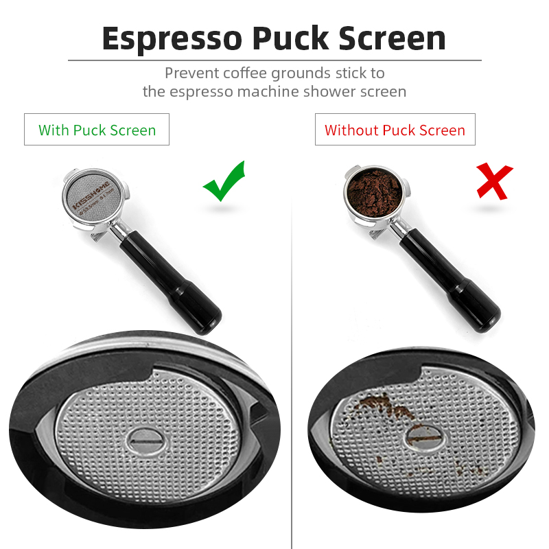 Coffee Puck Screen 51mm 53.5mm - Hero Coffee Equipment review and price