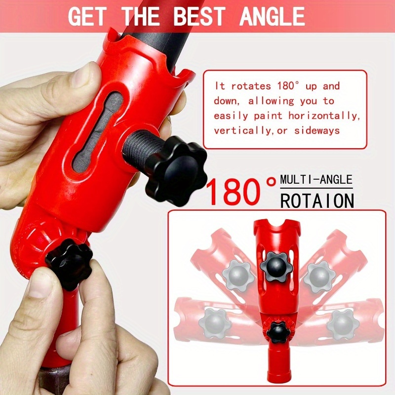 Red Multi-angle Paint Roller E - Group Head Brush review and price