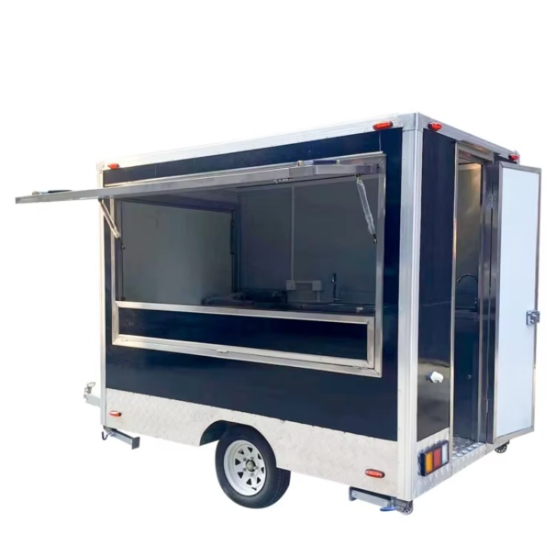 Mobile Square Food Trailer Ful - Coffee Equipment Price review and price