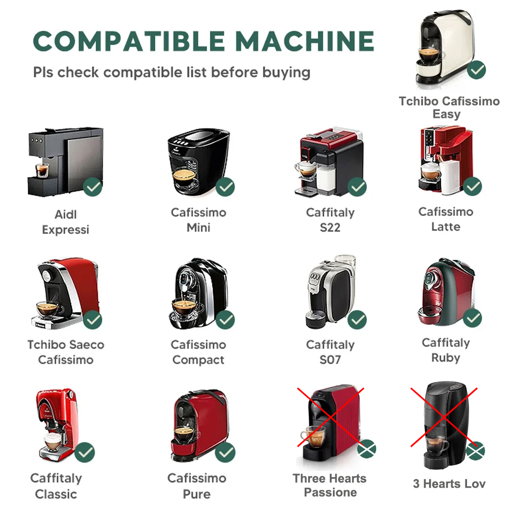 For 3 Hearts Tchibo Cafissimo  - Hero Coffee Equipment review and price